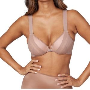 SPANX Brallelujah Allure Lace Full Coverage/ Cafe Au Lait/Vintage Rose color NWT